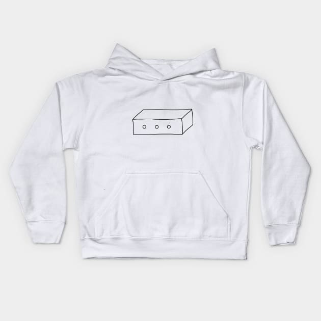 sheep in a box:  the little prince Kids Hoodie by engr.nick